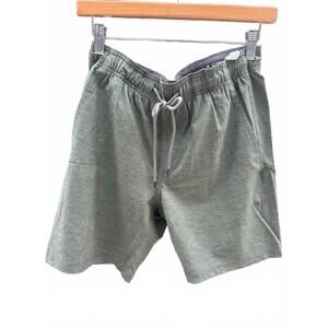 NEW VISSLA men's no see ums eco 18" elastic walkshorts in green